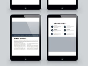 簡約大氣，科技引領(lǐng)未來 軟件開發(fā)企業(yè)畫冊設(shè)計模板全攻略